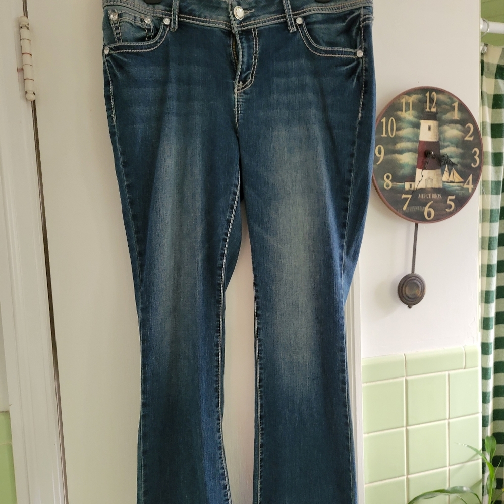 Apt 9 bejeweled jeans NWOT